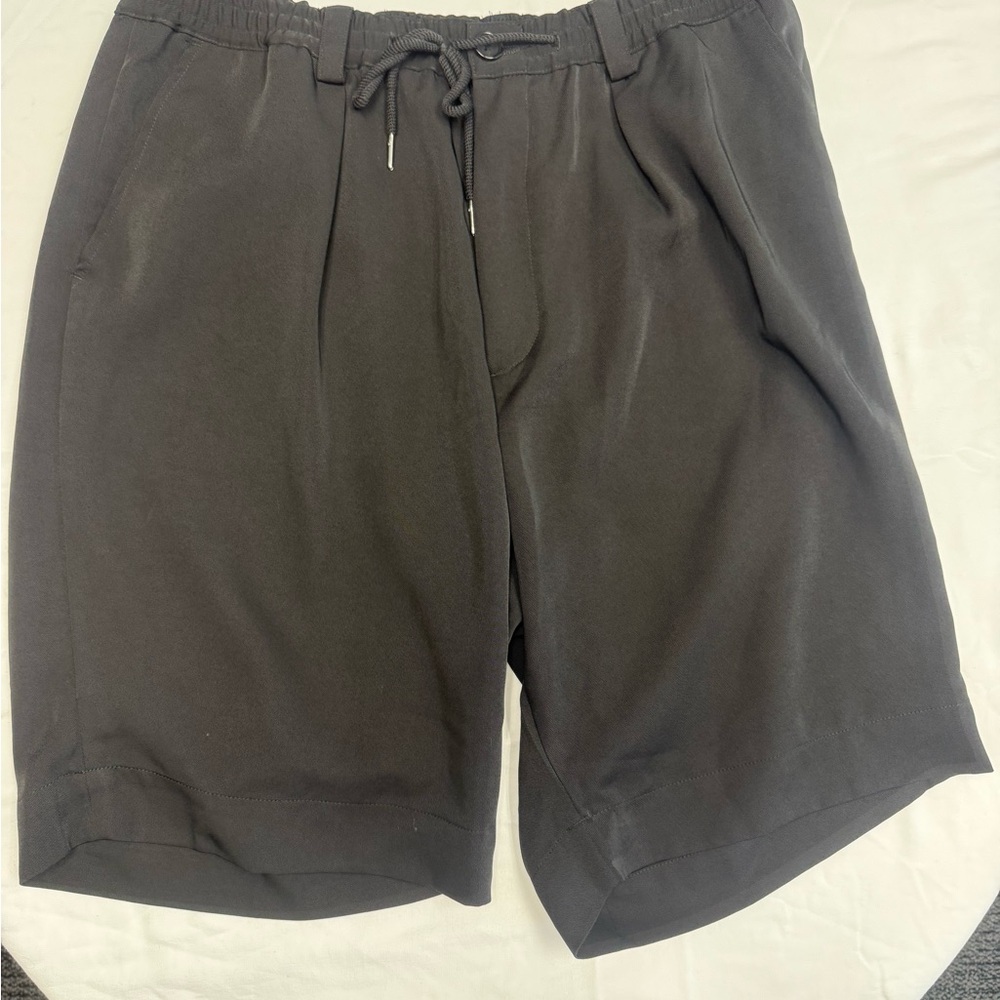 Drifter Los Angeles black 34 drawstring shorts elastic waist